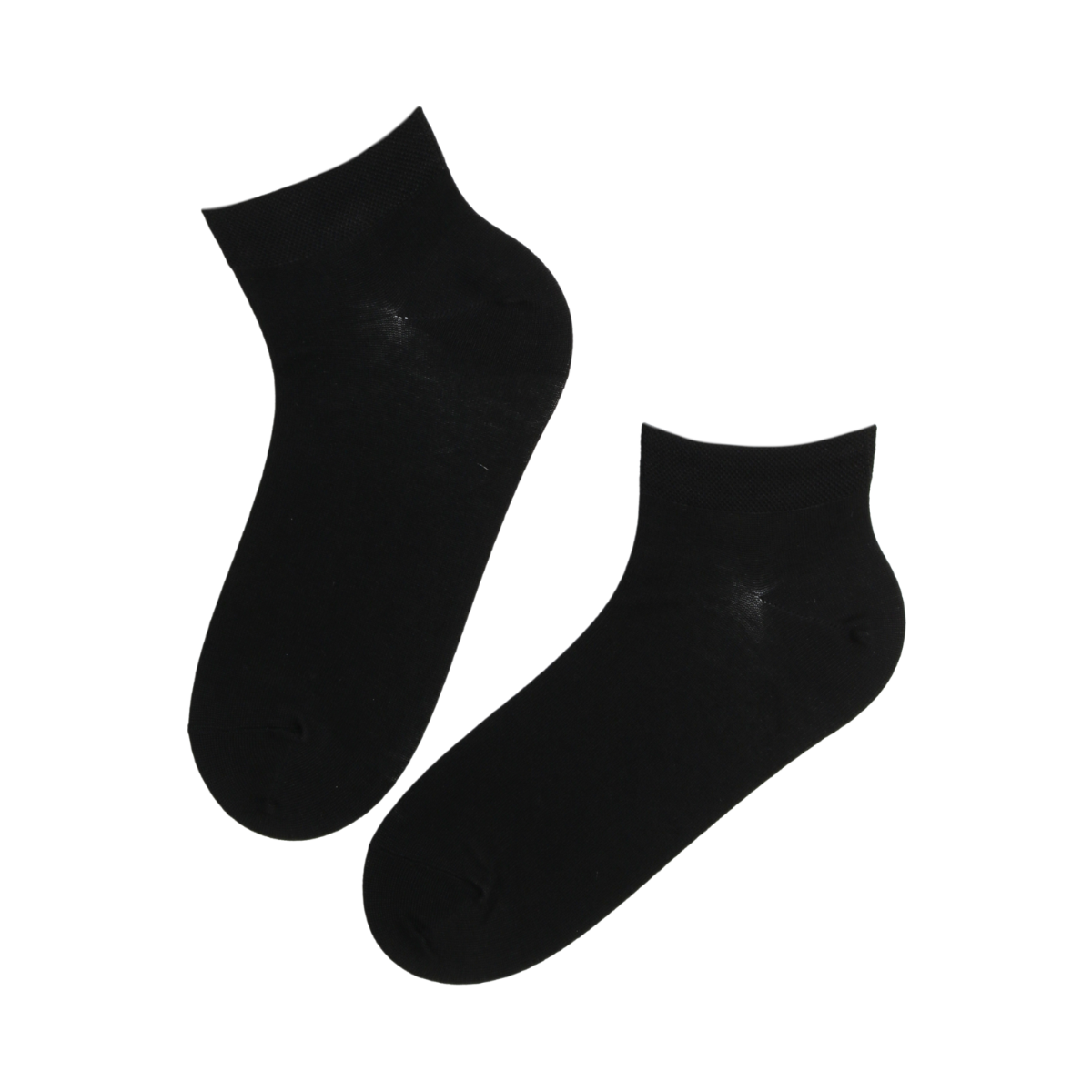 Chaussettes noires en viscose de bambou ALEX