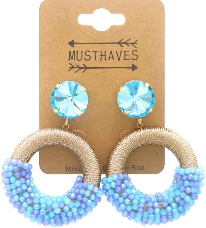 B-b9.3 E827-006-5 PARAS PARES FACTUROS BLUESS 5.5X4CM AZUL