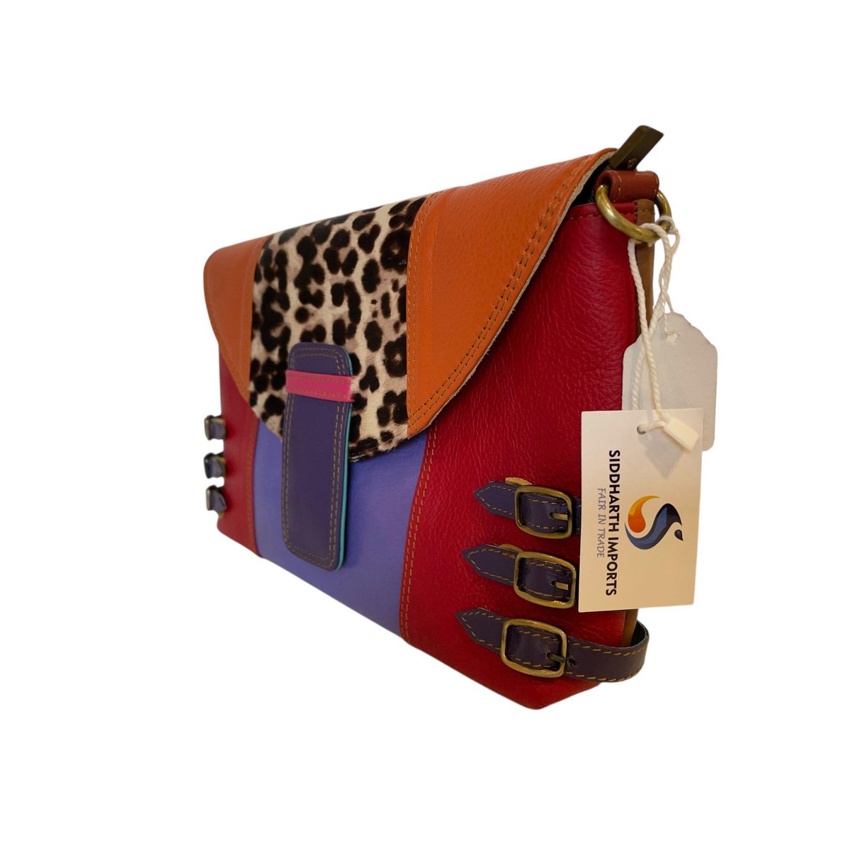 Fair Trade and Sustainable Leather Bag 71