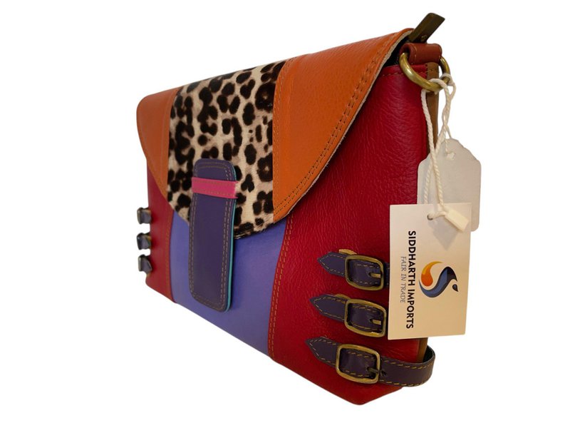 Fair Trade and Sustainable Leather Bag 71