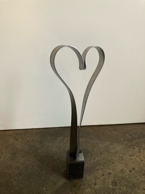 Metalskulptur "Rubigo Heart"
