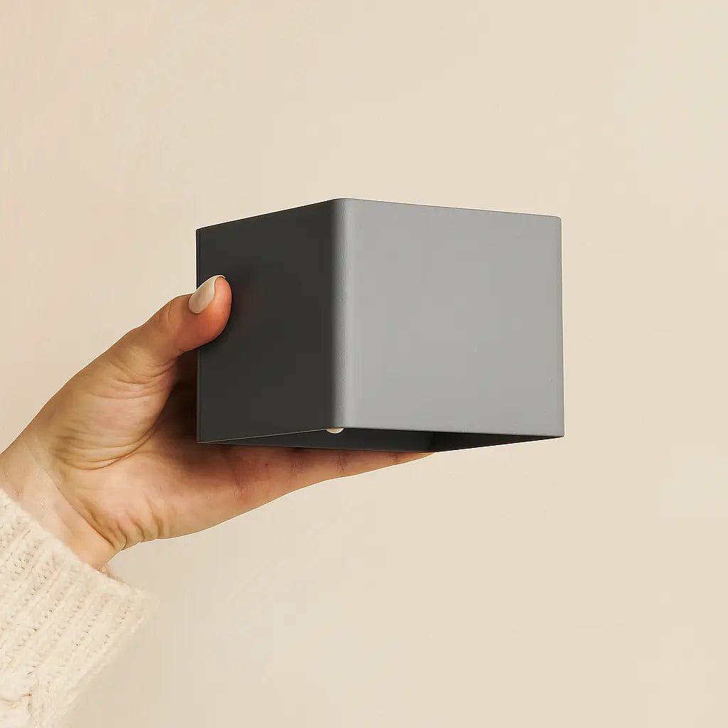 Tess Stone Grey Rechargeable Wall Light