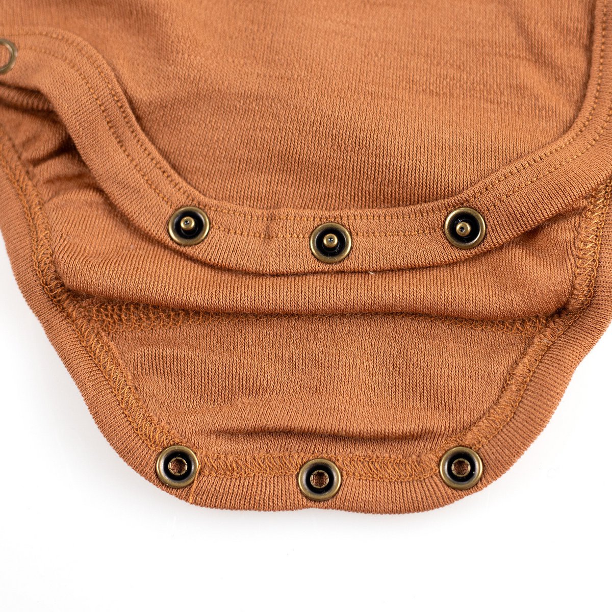 Woolen wrap-over romper long sleeves - Merino wool - Argan Oil