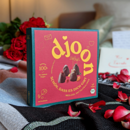 Økologiske dadelchokolader: Love Collection