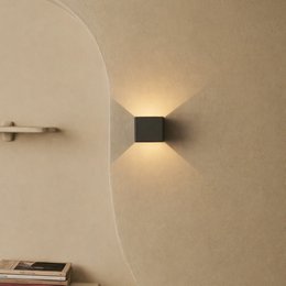 Tess Stone Grey Rechargeable Wall Light