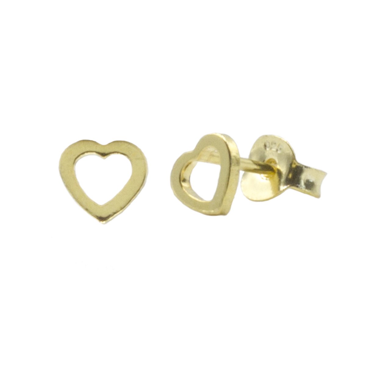Oorstekers Cuore 925 zilver