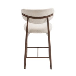 Bar chair Celia Beige Walnut
