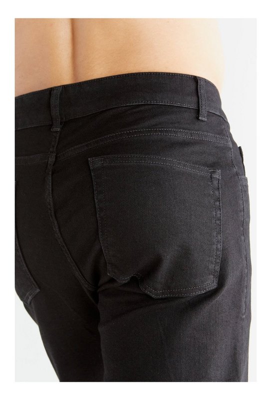 MG1013-104 | Coupe slim pour hommes - Noir charbon