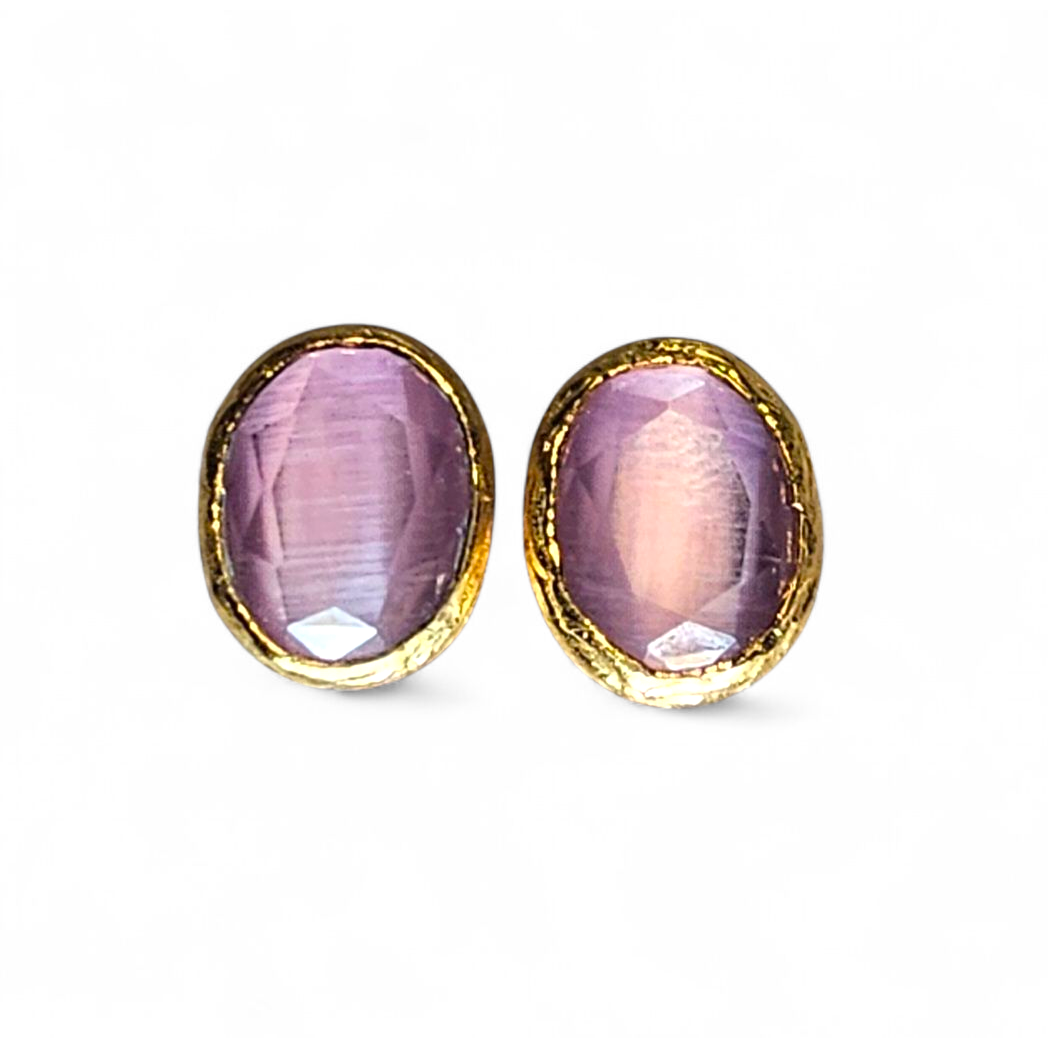 Glow Stud Lys Pink