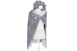 POLYESTER BLANKET 100X75X20 HOOD 3 SURT. BE210612