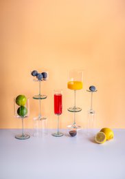 Via groene 6 stuks Champagne Cup.