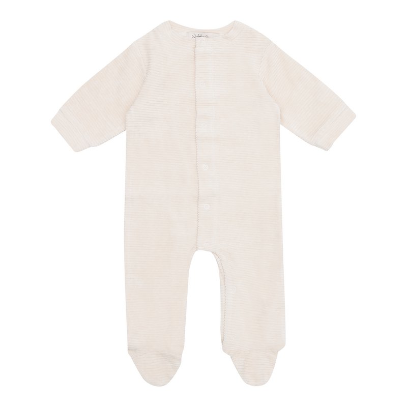 tutina 50/56 in velluto a coste Soft Sand