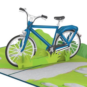 Fiets pop-up kaart