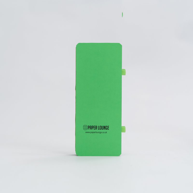 Concertina Papierhocker - Grün