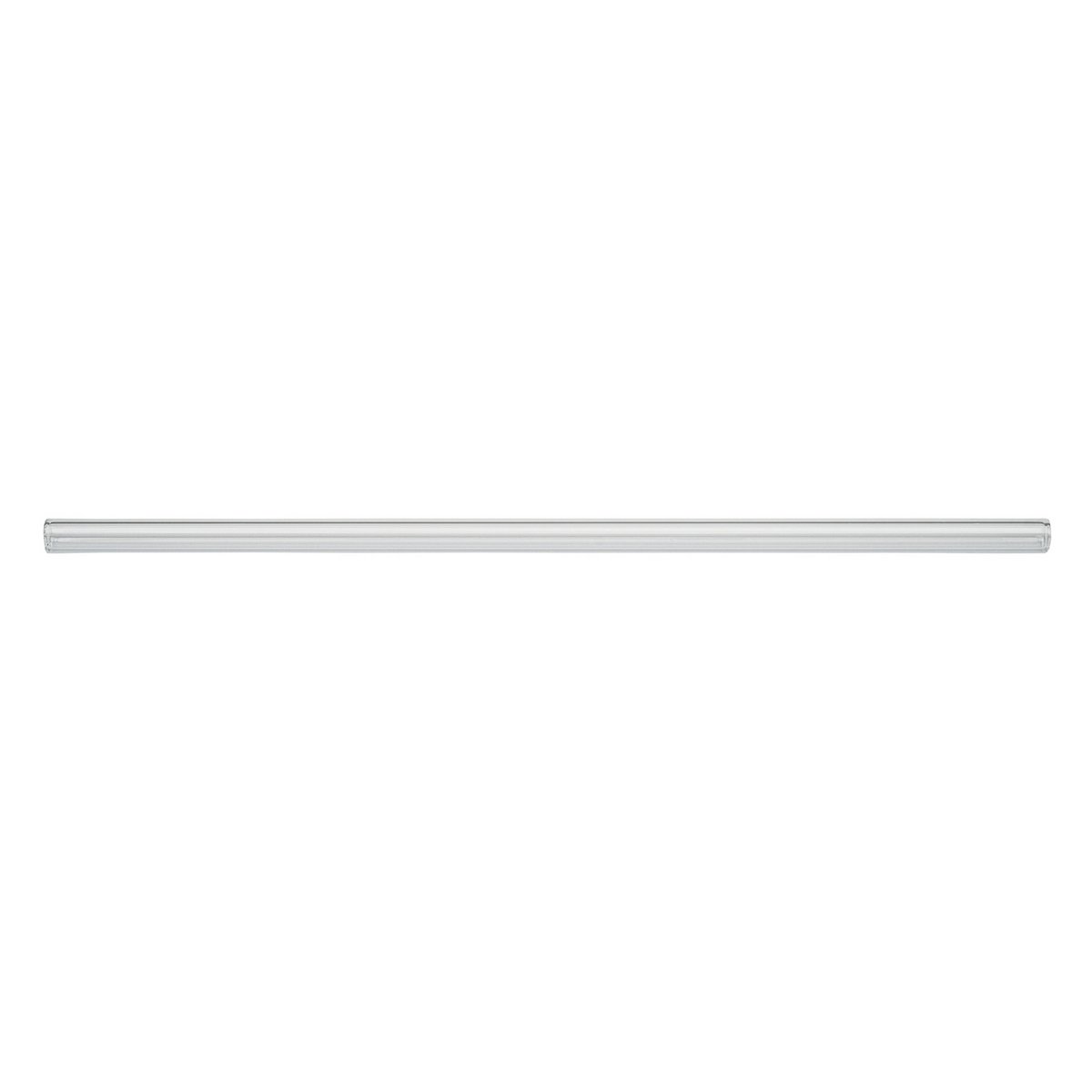 Glazen rietje, herbruikbaar, lengte 23 cm, 7 stuks.