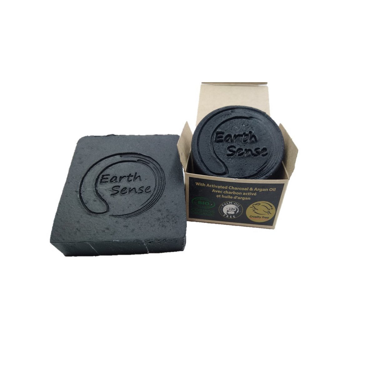 Organic Certified Spa Noir - Solid Soap met geactiveerde houtskool - 90G