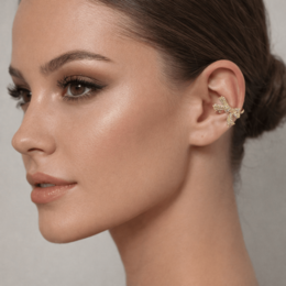 BIJOU BOW - Ear cuff fiocco