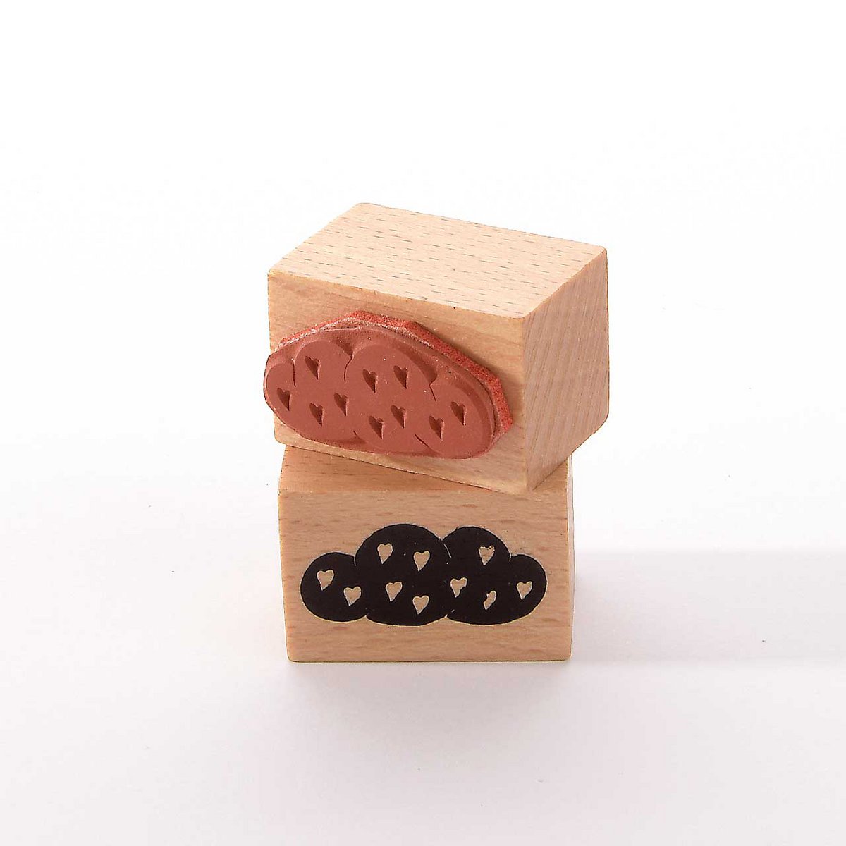 Kleine stempel: Kleine wolk met hartjes
