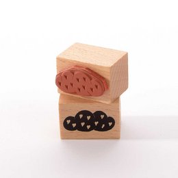 Kleine stempel: Kleine wolk met hartjes