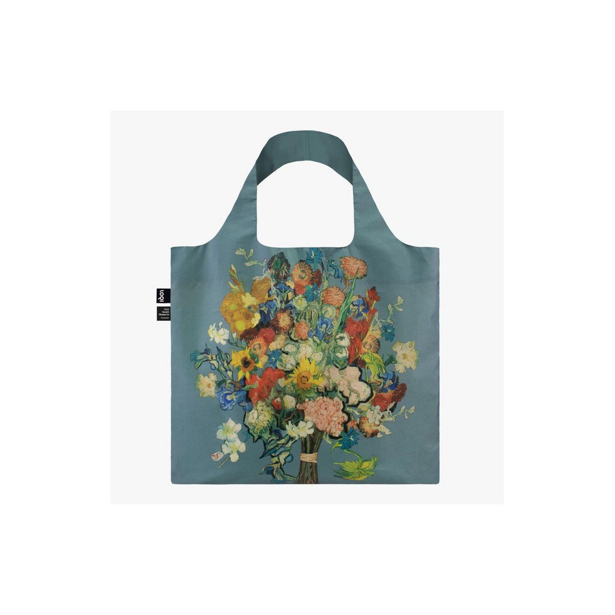 Loqi Van Gogh 50th Anniversary Bouquet Bag Blue