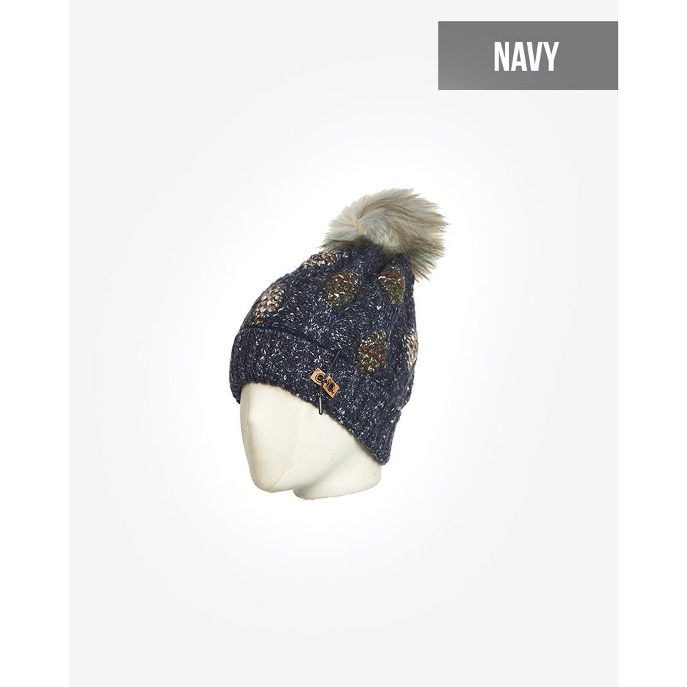 Dameshoed met pompon: BALI