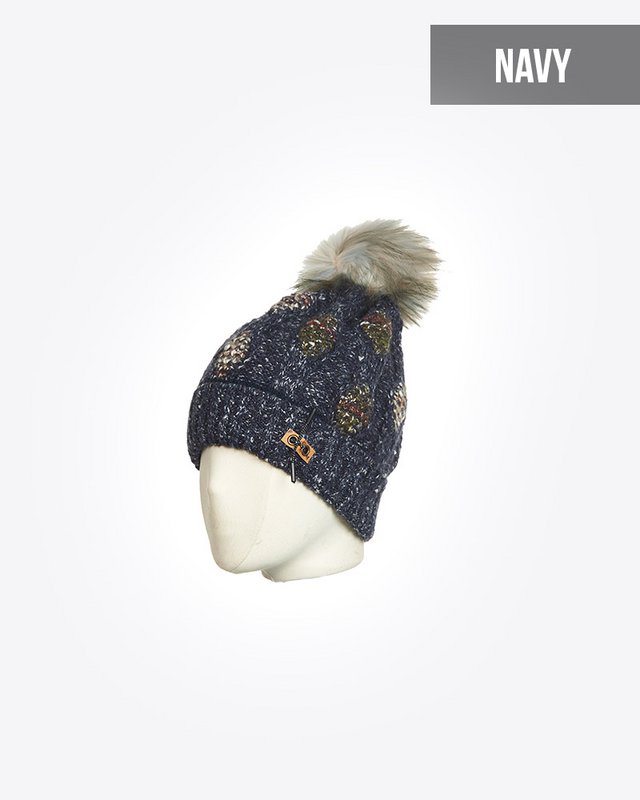 Gorro de mujer con pompón: BALI