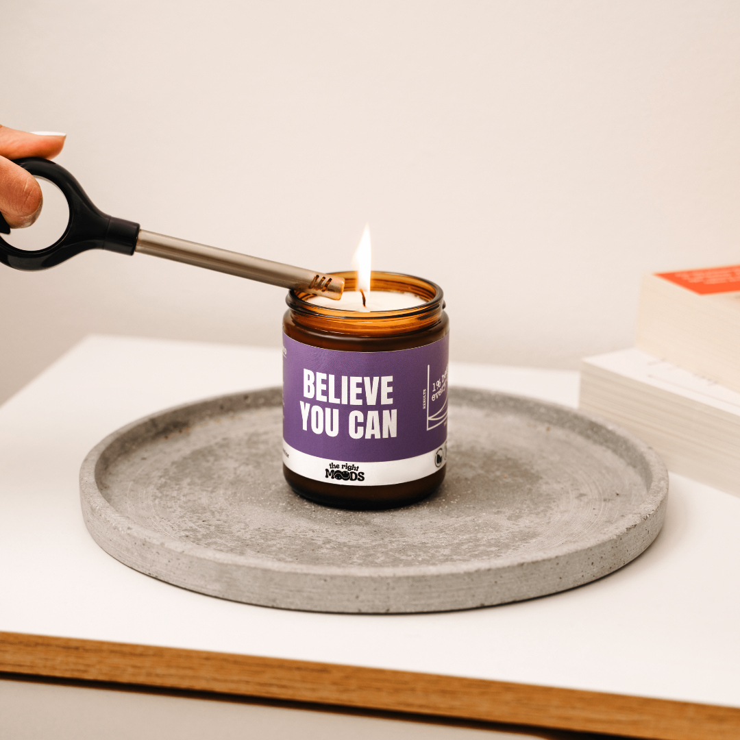 Vela de Regalo – MOTIVATION MOOD – Cera de Soja Artesanal Perfumada