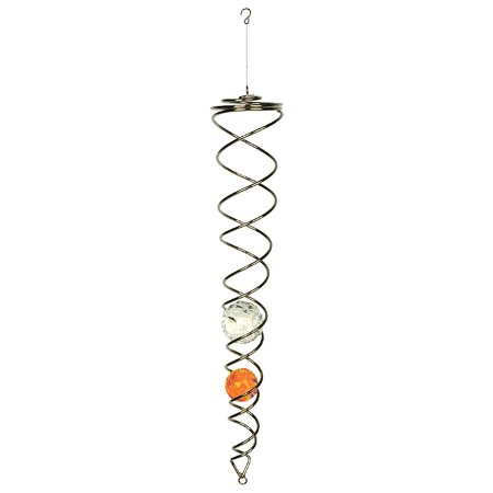 Windspinner, Nature's Melody, Twister Vortex, CV18CLAM, Amber Kogel, approx. 45cm