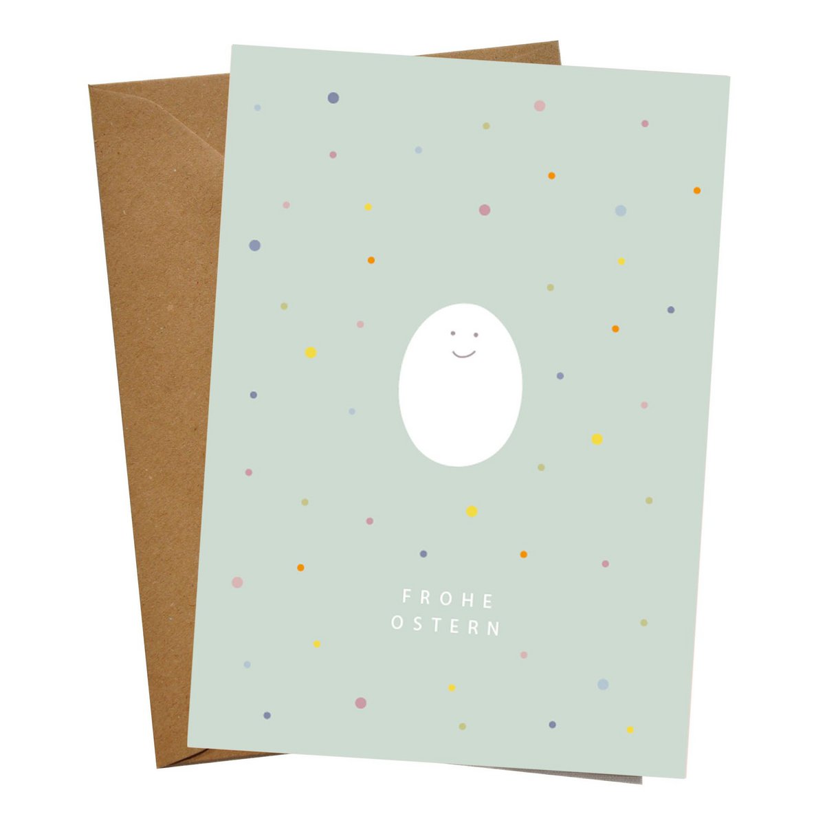 Greeting card "Osterei"