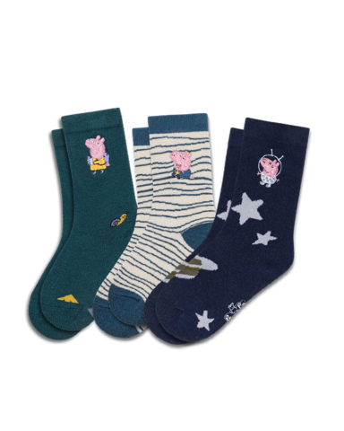 koaa – Peppa & George - Socks 3er-Pack