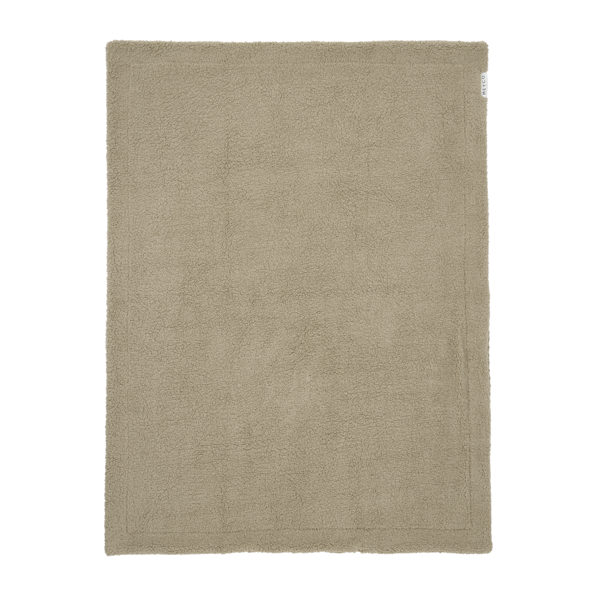 Blanket Waffle Teddy Taupe