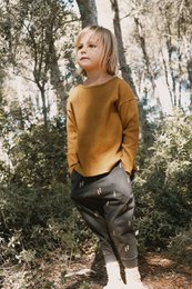 Jabari Pants Kids Minerals Black