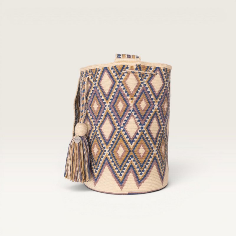 Geometrisk crossbody L | lilla