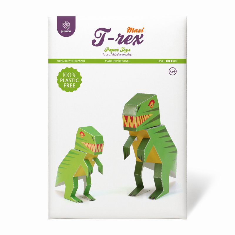 Maxi T-Rex Paper Toys