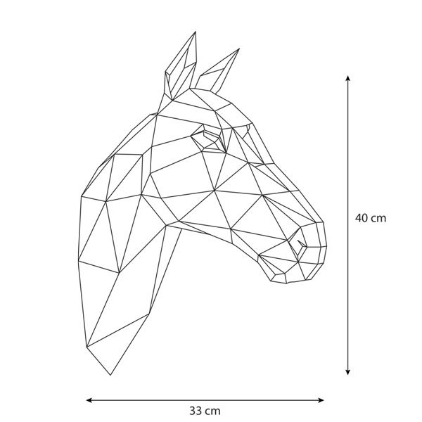 Cavallo fai da te – Marrone