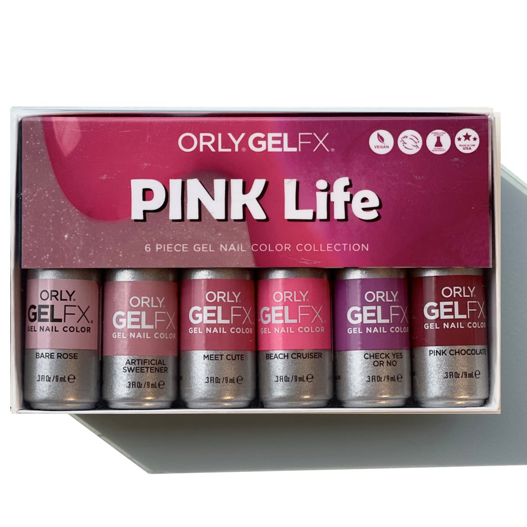 ORLY GELFX GelColor 6 Pix Pink Life
