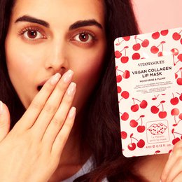 Cherry Vegan collageen lipmasker