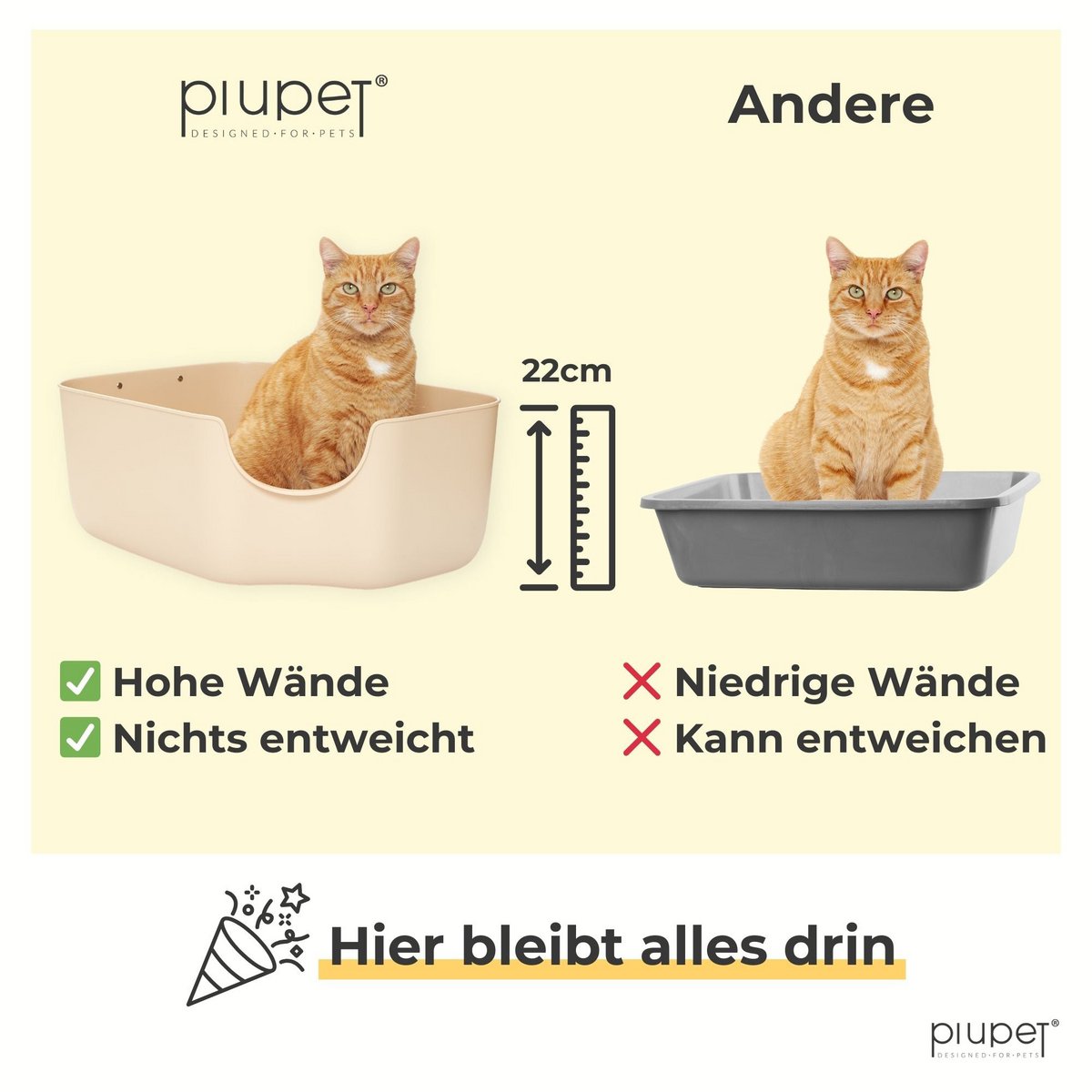 Katzentoilette "Kira"