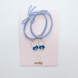 Duo af hårelastikker I Armbånd til at dele Miffy Walk