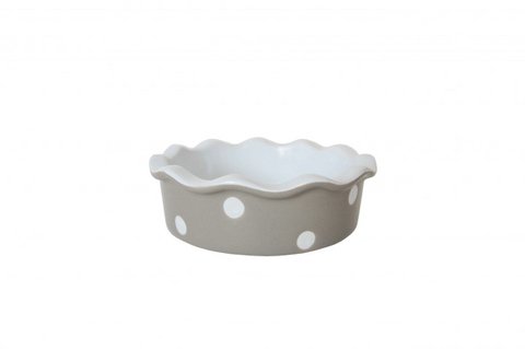 Small pie dish Beige Isabelle Rose