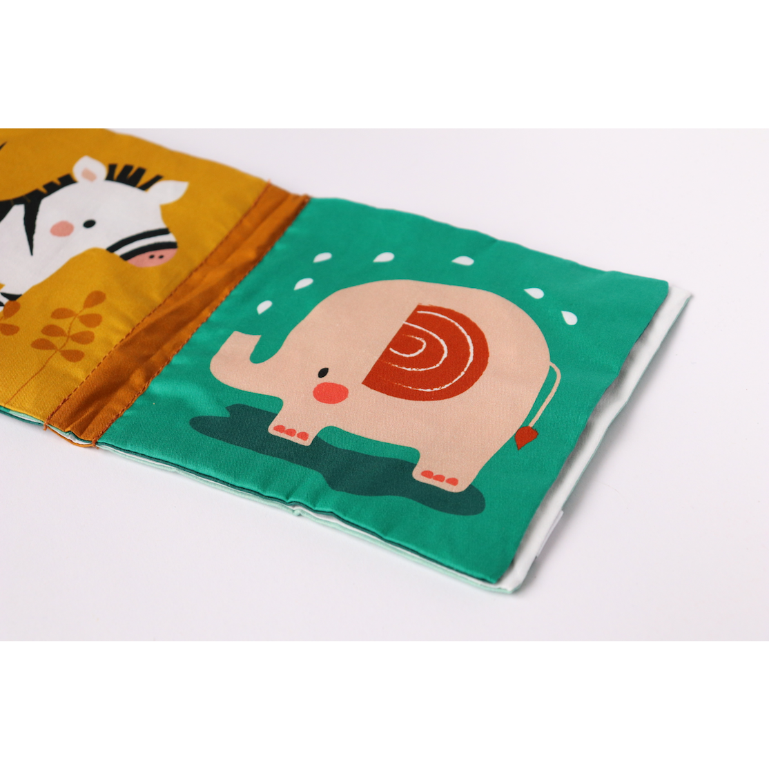 Babybook cloth book crisp - Jungle