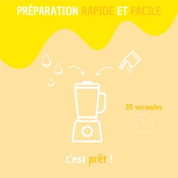 BULK Yellow - 100% pure fruit preparation to rehydrate