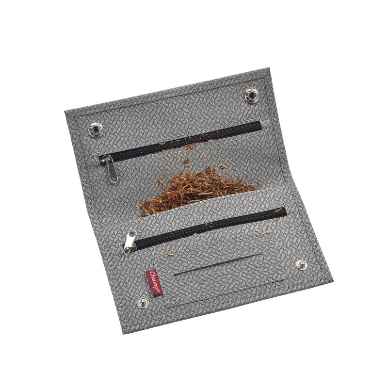 Display of 12 smoker pouches