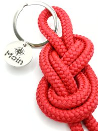 Alster Jewelry - Sailor Node Key Riper - Størrelse M - "Moin" Rød