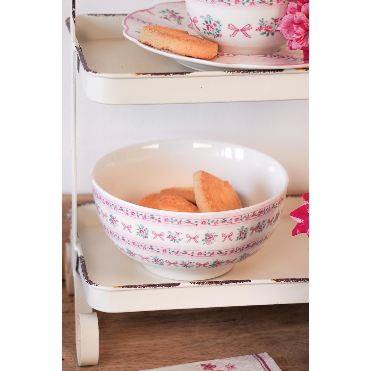 Porcelain bowl Ribbon 400 ml Isabelle Rose