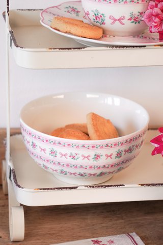 Porcelain bowl Ribbon 400 ml Isabelle Rose