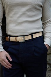 Desert elastic braided belt