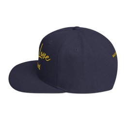 Chapeau Snapback Self Love Addicted avec broderie