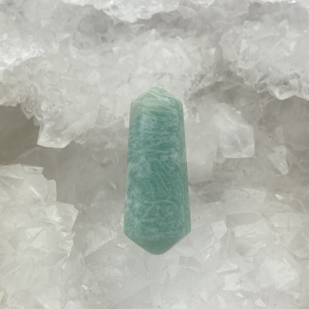 Bijtende punt - Amazoniet (3/3,5 cm)