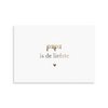 Kaart Papa Liefste | Goudfolie